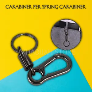 Ourpgone Karabiner dengan Per Stainless Steel - LC-1118-6