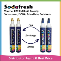 Gambar Voucher Isi Ulang Gas CO2 Untuk Soda Maker (Food Grade) - 1 dari PT Soda Fresh Indonesia Kota Administrasi Jakarta Pusat 3 Tokopedia