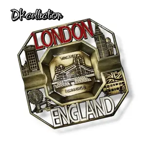 asbak London besi Souvenir asbak England besi