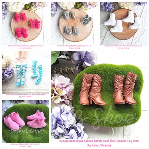 SB 013 - Sepatu Boneka 1pair - Doll 11.5inch - Mainan Anak Perempuan