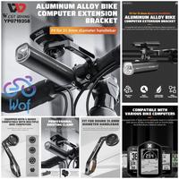 Gambar WEST BIKING 358 Bracket Mount Holder Comp Bike Lampu Sepeda Barfly Alu - Black dari Wof Wheel of Fortune Official Kab. Tangerang 1 Tokopedia