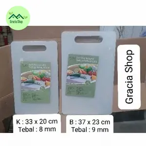Talenan Plastik Tebal Besar Plastic Chopping Cutting Board Foodgrade Kitchenware