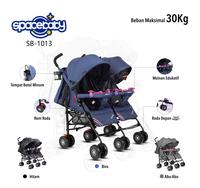 Gambar Stroller Spacebaby Twin SB 1013 Kereta Dorong Kembar dari Seven Kado Kota Bekasi 3 Tokopedia