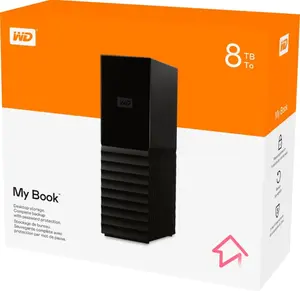 WD My Book 8TB Harddisk External USB