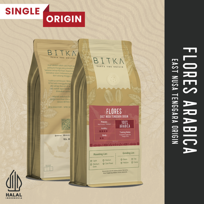 Gambar BITKA Flores Arabica | Single Origin Coffee | Biji Kopi Arabika dari BITKA ORIGIN Kota Tangerang Selatan Tokopedia