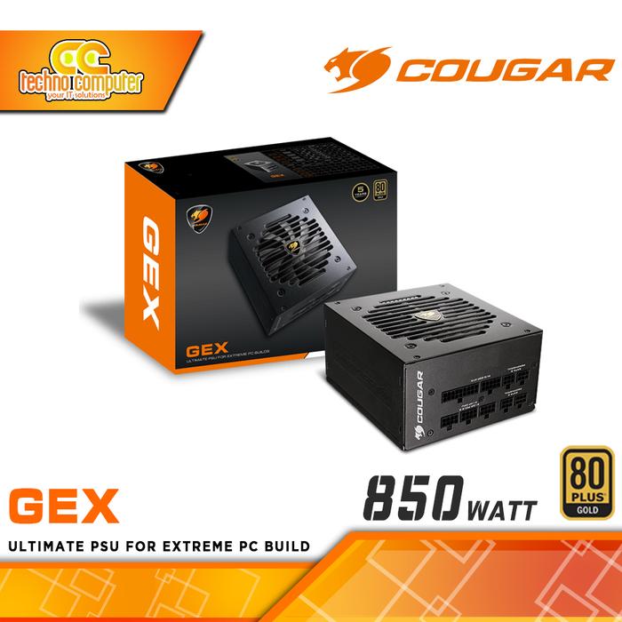 Gambar POWER SUPPLY COUGAR GEX 850W 80+ Gold - Full Modular dari Techno Computer Bali Kota Denpasar Tokopedia