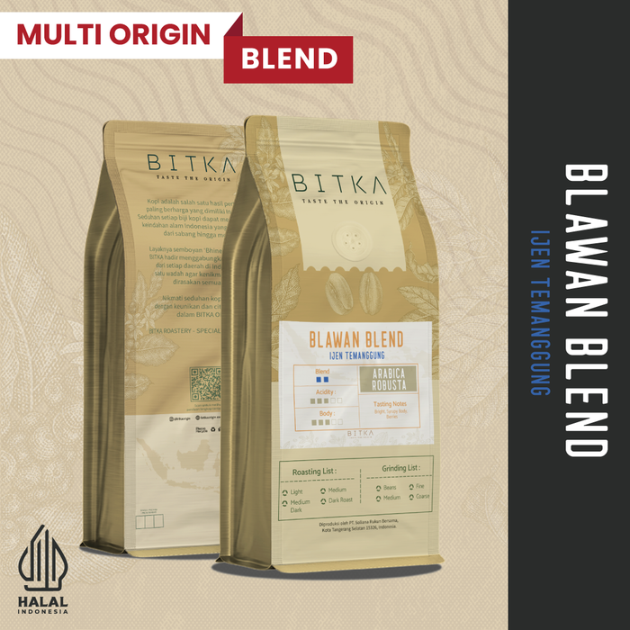 Gambar BITKA Ijen Temanggung Blend | Multi Origin Coffee | Biji Kopi dari BITKA ORIGIN Kota Tangerang Selatan Tokopedia