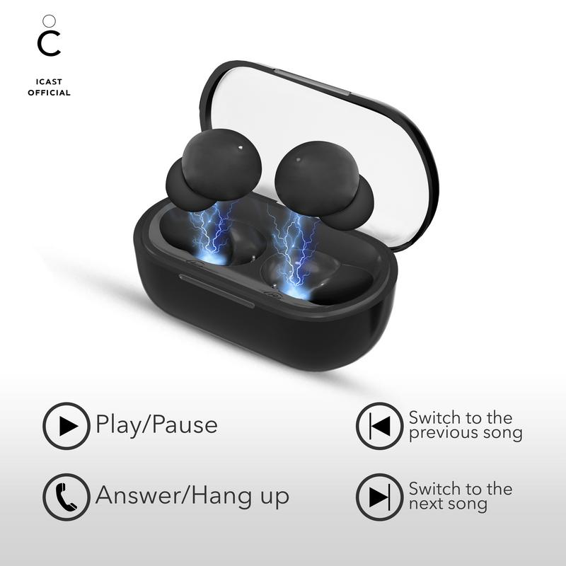 iCast TWS S2 Headset Bluetooth 5.3 Earbuds True Wireless S2 4