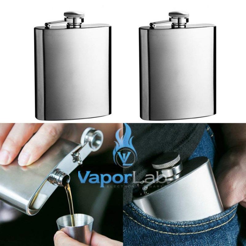 botol pipih stainless steel hip flask memo bottle anti karat 304 3