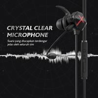 Gambar Earphone Gaming | Headset Gaming JETE-X HX10 Mic Adjustable - Original - Black dari JETE Indonesia Mall Kota Makassar 3 Tokopedia