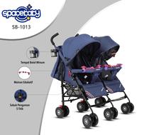 Gambar Stroller Spacebaby Twin SB 1013 Kereta Dorong Kembar dari Seven Kado Kota Bekasi 2 Tokopedia