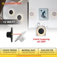 Gambar Lampu Dinding LED 12W Terang Modern Minimalis Dekorasi Indoor Outdoor dari JJELEKTRIK Kab. Tangerang 1 Tokopedia