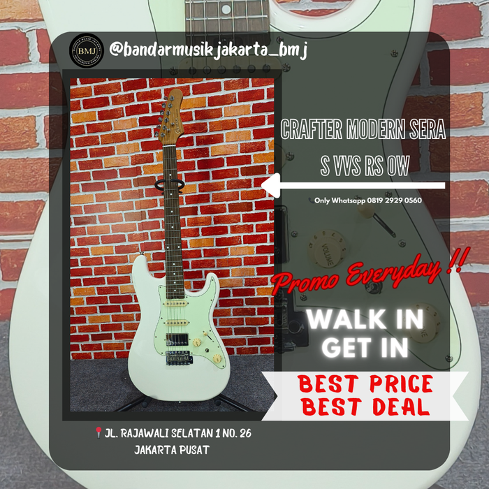 Gambar CRAFTER MODERN SERA S VVS RS OW BMJ dari Bandar Musik Jakarta BMJ Kota Administrasi Jakarta Pusat Tokopedia