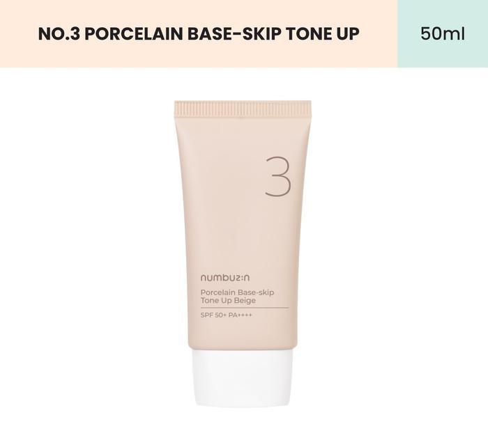 Gambar NUMBUZIN No.3 Porcelain Base-skip Tone Up Beige dari Style Korean Indonesia Kab. Tangerang Tokopedia
