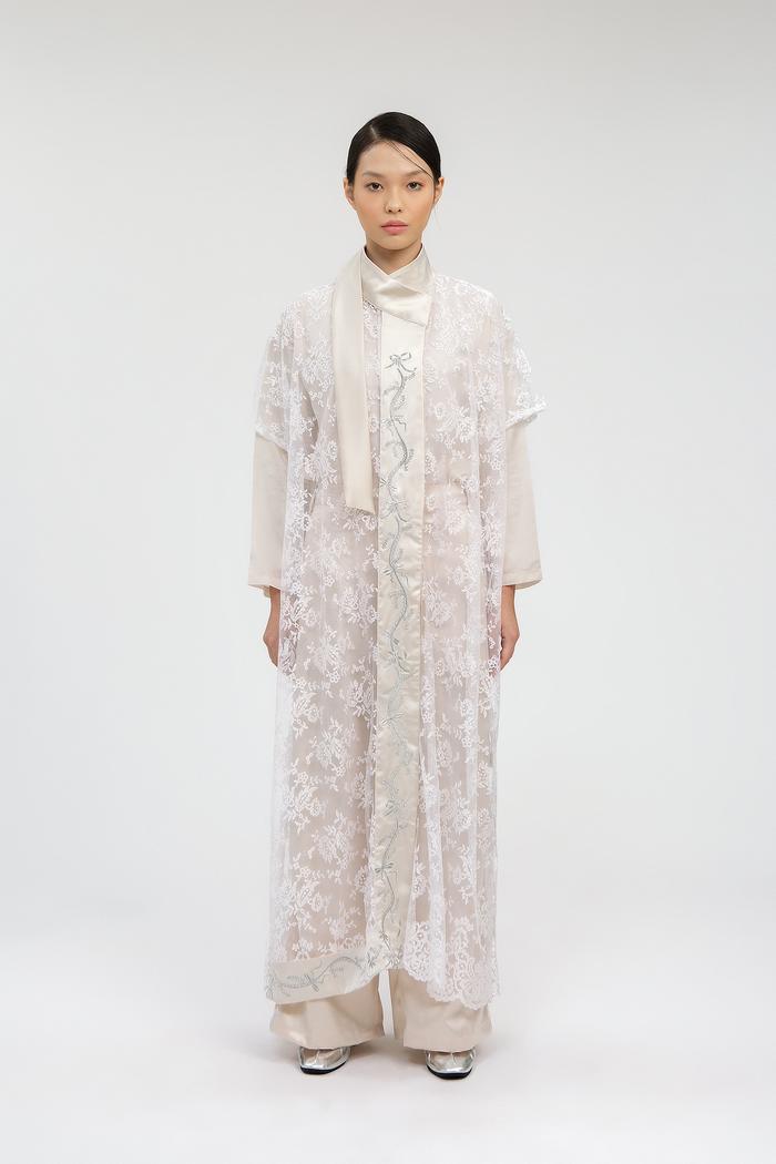 Gambar IKYK RAYA 2024 Hannoun Long Outer - Offwhite dari IKYK2011 Kota Administrasi Jakarta Selatan Tokopedia