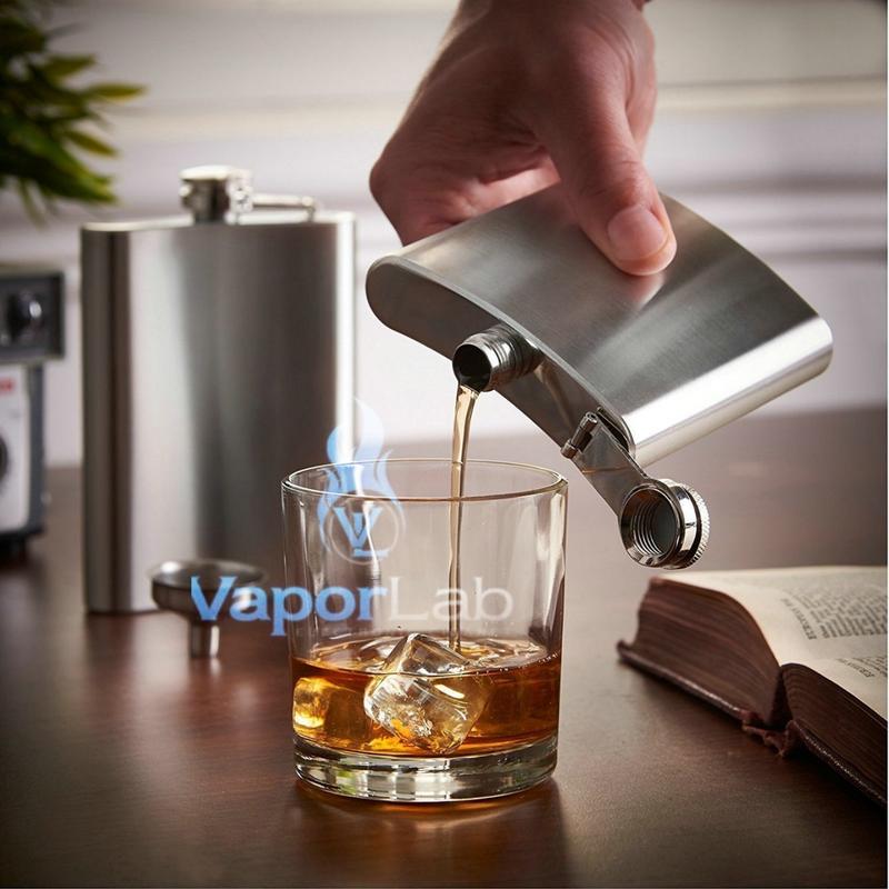 botol pipih stainless steel hip flask memo bottle anti karat 304 1