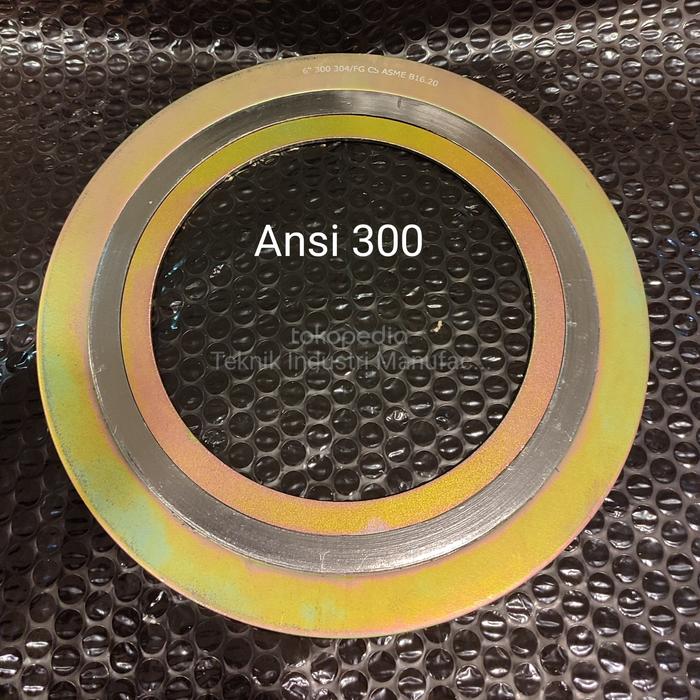 Packing Besi Swg Jual Spiral Wound Gasket SWG Carbon Steel Besi ANSI 300 12