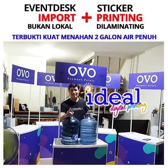Event desk meja jualan Eventdesk meja promosi meja lipat pvc import 3