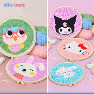 BigPunch#01 - DIY Punch Needle Embroidery Set / Paket Sulam Menyulam