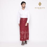Gambar Hadinata Batik Sarung Hisyam - Ungu dari Hadinata Batik Kab. Sukoharjo 3 Tokopedia