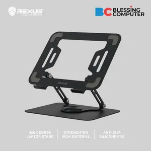 STAND MONITOR REXUS DECHA FP02 For Laptop BLACK