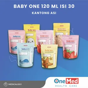 Kantong Asi 120 ml box isi 30pcs Onemed