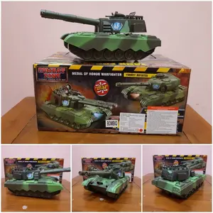 Mainan Crazy Tank Launch Bomb Anak - Mobil Tank Anak Edukatif