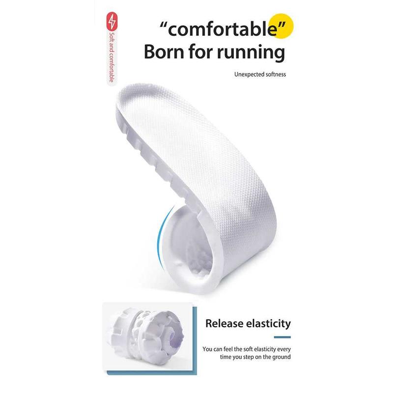 CULACING Insole Sepatu Alas Kaki Orthopedic Memory Foam Breathable 3