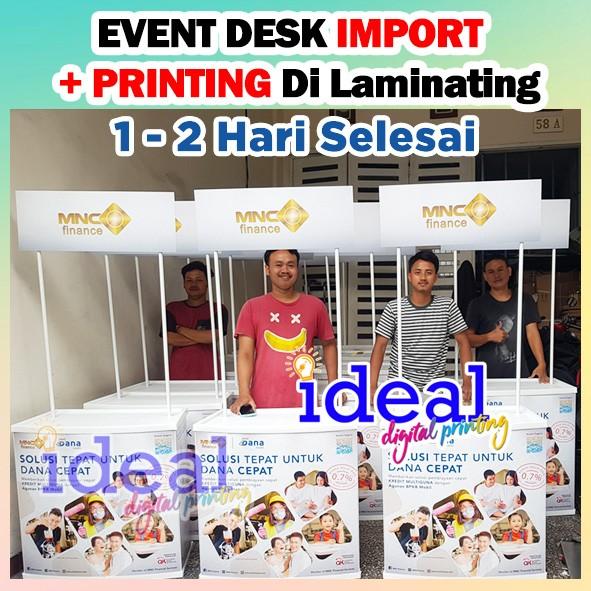 Event desk meja jualan Eventdesk meja promosi meja lipat pvc import 2