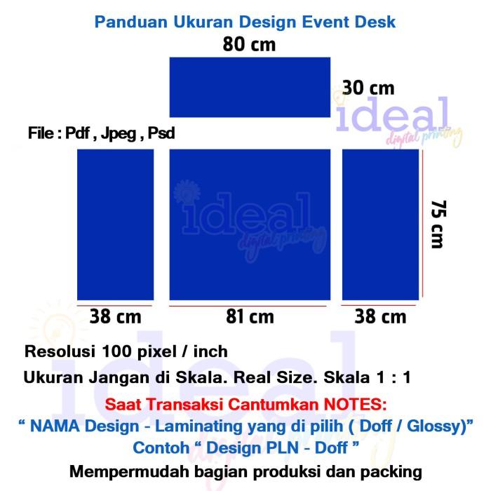 Event desk meja jualan Eventdesk meja promosi meja lipat pvc import 1