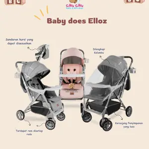Stroller Babydoes Elloz Reversible / Kereta Dorong Bayi
