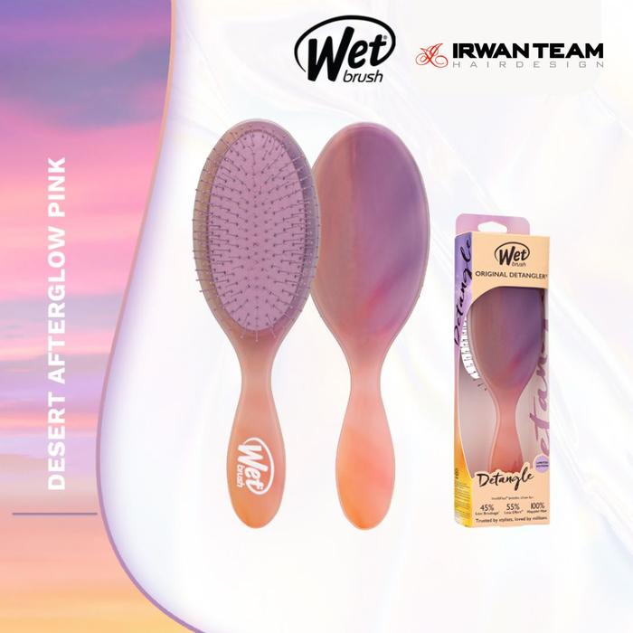 Gambar The Wet Brush Desert Afterglow Limited Edition - Sisir Anti Kusut - Blue dari Irwan Team Kota Administrasi Jakarta Pusat 3 Tokopedia
