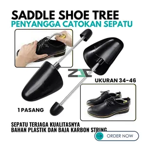 Saddle Shoes Shoe Tree Perawatan Penyangga Catokan Sepatu Plastic