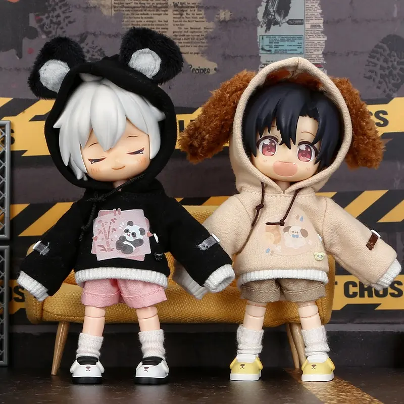 Nendoroid Outfit / YMY DOD Jacket / Panda and Puppy Hoodie