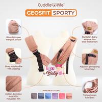 Gambar Cuddle Me Geosfit Sporty Gendongan Samping Bayi M-Shape 3 Posisi - Varian B dari Berry Baby Kota Bandung 5 Tokopedia