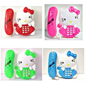 Cartoon Phone Hello Kitty - Mainan Telepon Anak