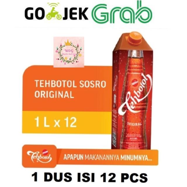Gambar Teh Botol Sosro Kotak 1 Liter / Teh Botol Kotak 1 Liter 1 Dus 12Pcs dari Wonder and Glam Kota Administrasi Jakarta Selatan Tokopedia