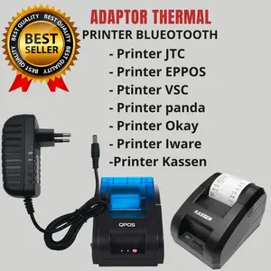 Adaptor 9v 2a dc 5 5mm/Adaptor Thermal printer kasir/Barcode + Dus