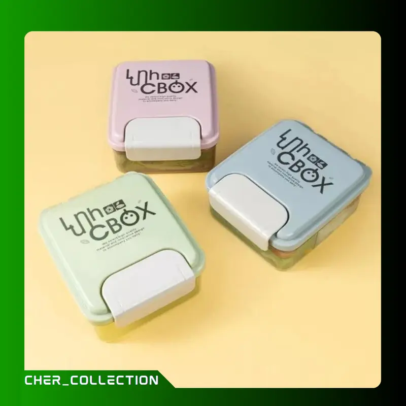 Lunch Box 1 Set Kotak Bekal Dan Botol Minum - 7478 0