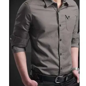 MILLER KEMEJA POLOS PRIA LENGAN PANJANG KEMEJA COWO FORMAL SLIM FIT