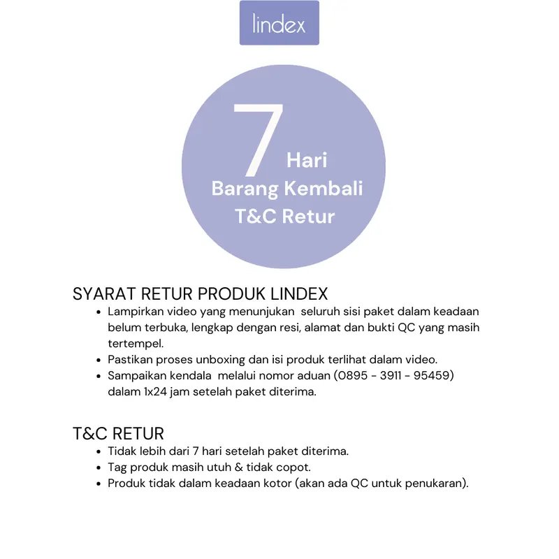 Lindex - Celana Dalam Wanita Mini 1071/LDXPNBF 64 8