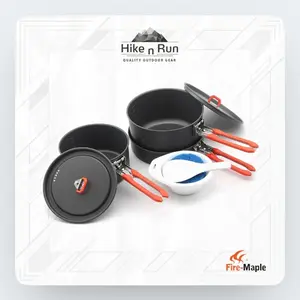 Firemaple Feast 3 Cooking Set Camping - Orange