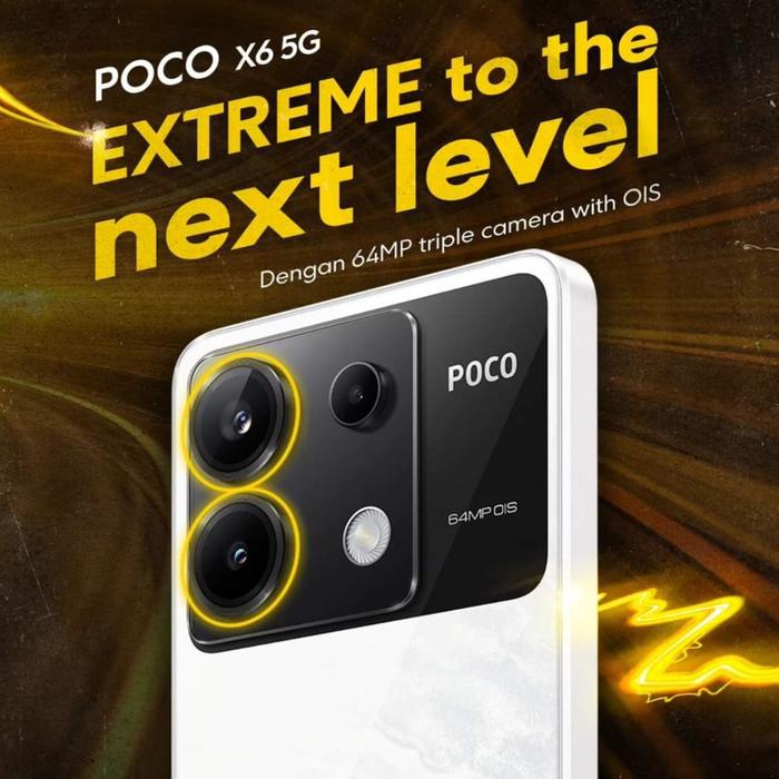 Gambar XIAOMI POCO X6 5G 12/256 12 256 gb Garansi Resmi 15 bulan dari perkakas tb Kota Pekanbaru Tokopedia