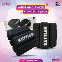 Gambar KETTLER Wrist and Ankle Bangles 1Kg/Pair (2 x 0.5Kg) - Black dari toko Del Luna Kota Salatiga 1 Tokopedia