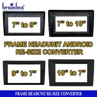 Gambar Frame Headunit Android Adaptor Resize Converter 7inch 9inch 10inch - 7inch to 10inch dari Brainbox Car and Home Kota Batam 1 Tokopedia