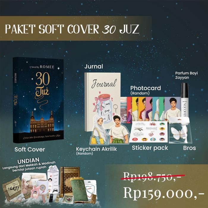 Gambar Buku Buku Novel 30 Juz - Romee - Akad - Bumi Fiksi dari bumifiksijakarta Jakarta Selatan 3 Tokopedia