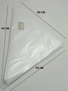 Plastik segitiga / Corong/papping Bag Isi 100 lbr ukuran sedang
