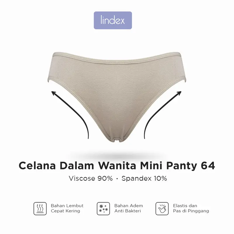 Lindex - Celana Dalam Wanita Mini 1071/LDXPNBF 64 1