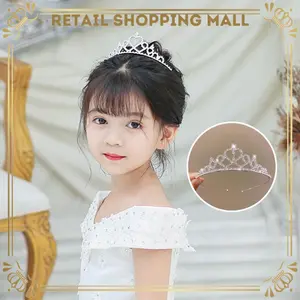RSM Bando Mahkota Wanita Crown Berlian Women Jewelry Bando Mutiara