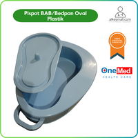 Gambar Pispot BAB/Bedpan Oval Plastik dari Alkes Mall Kota Surabaya 1 Tokopedia